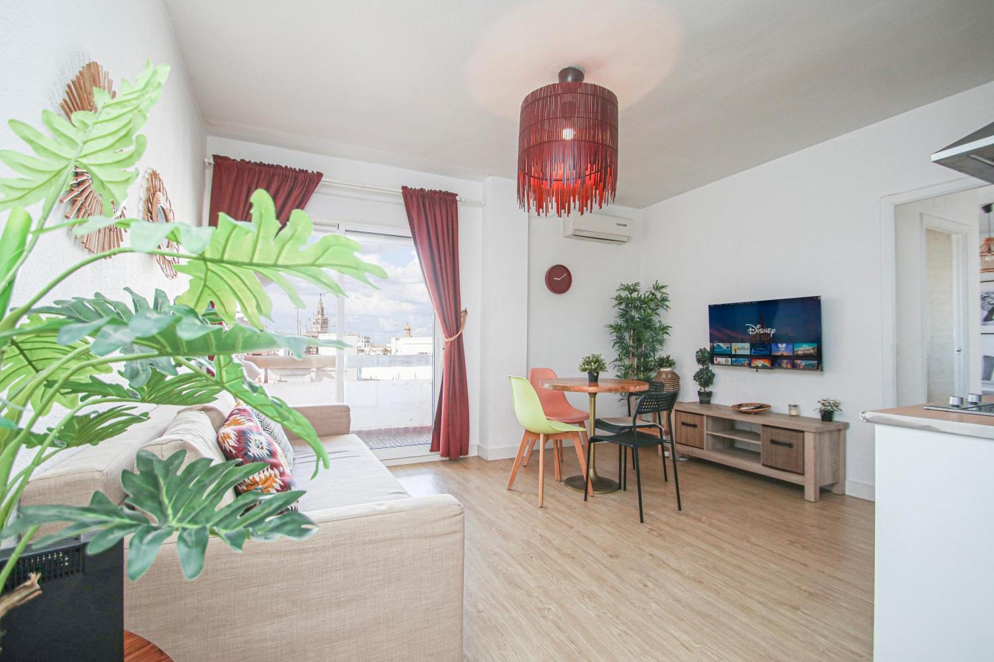 Stunning Apt W Views To Giralda - 15 Minutes Walk Sevilla Eksteriør bilde