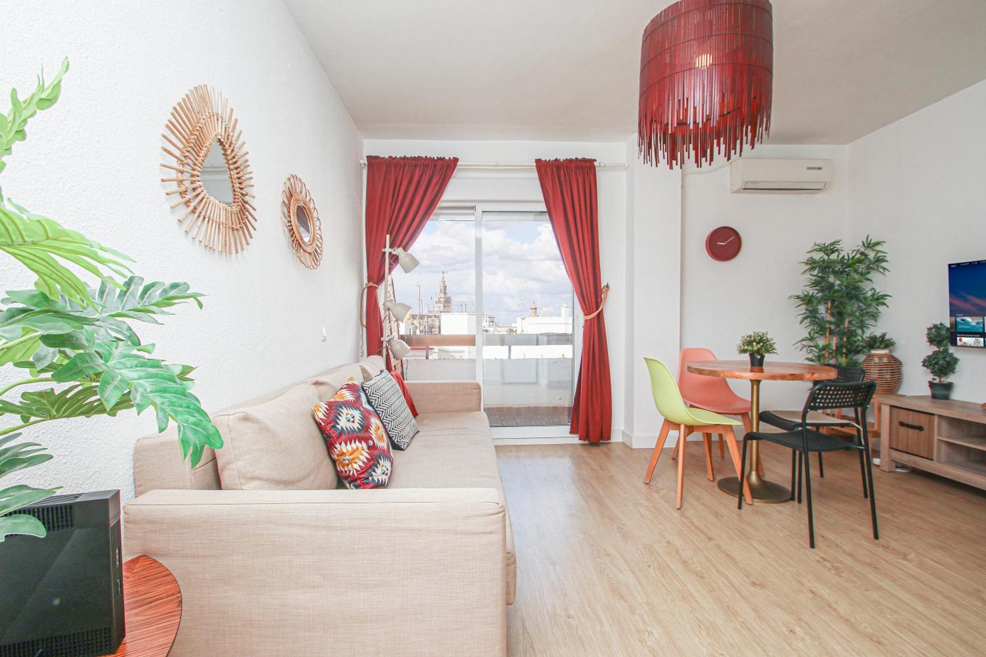 Stunning Apt W Views To Giralda - 15 Minutes Walk Sevilla Eksteriør bilde
