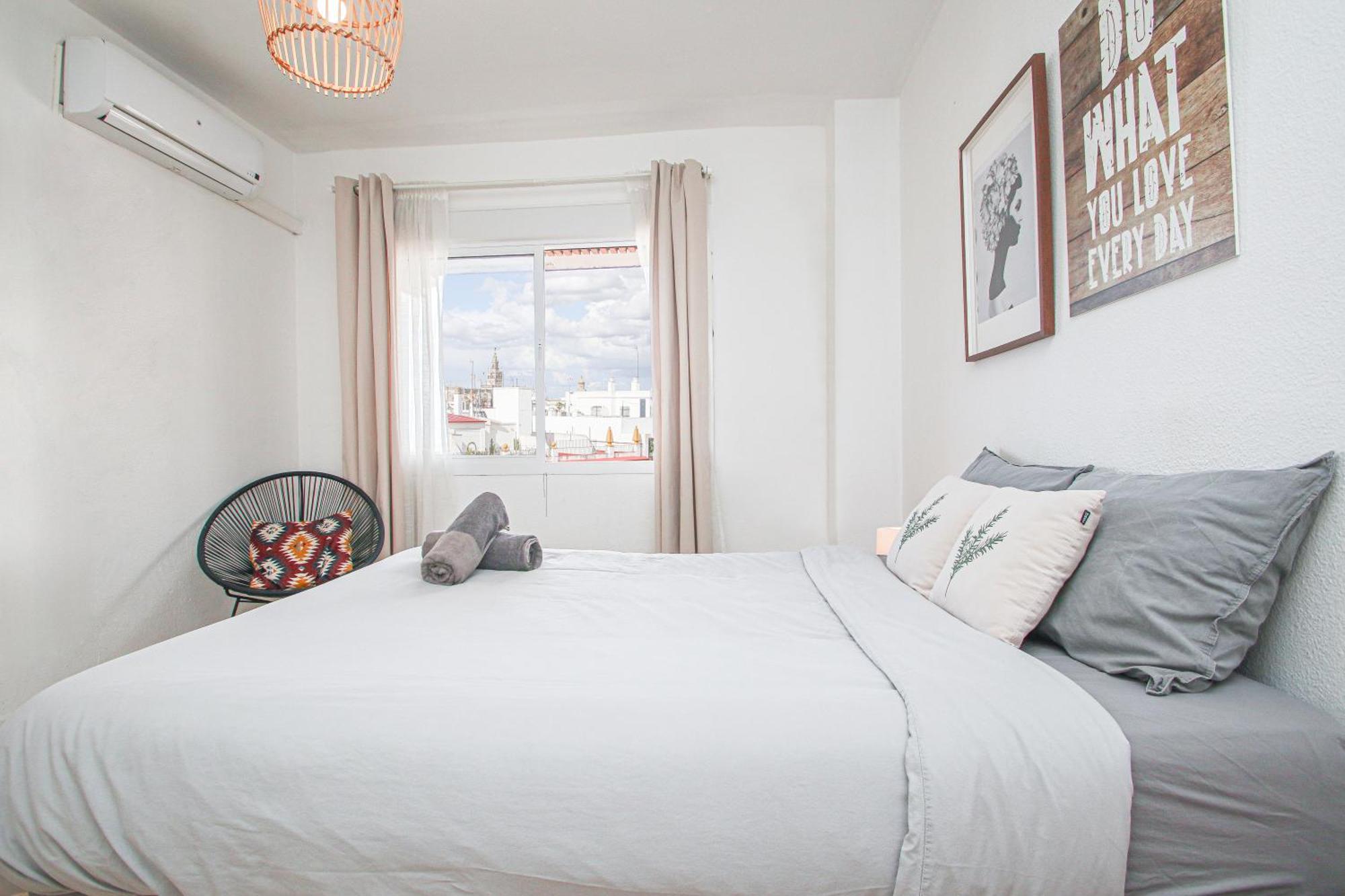 Stunning Apt W Views To Giralda - 15 Minutes Walk Sevilla Eksteriør bilde